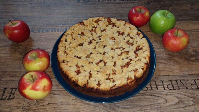 Bild von Apple-Crumble-Cheesecake